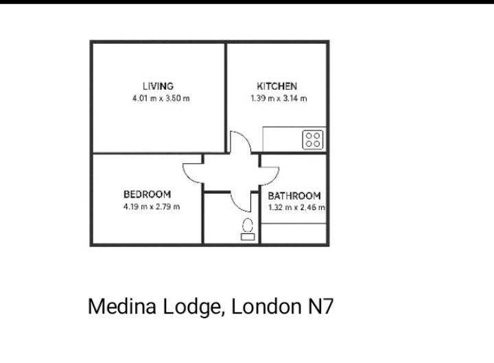 Квартира в Лондоне, Великобритания, 28 м² - фото 10