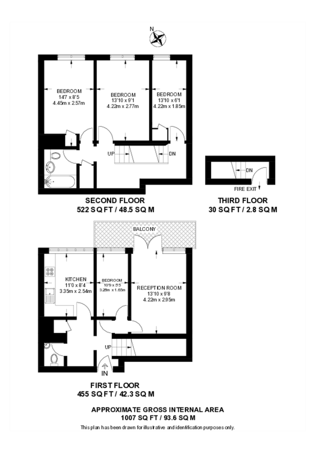 Квартира в Лондоне, Великобритания, 94 м² - фото 10
