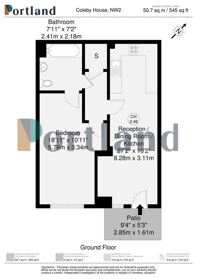 Квартира в Лондоне, Великобритания, 51 м² - фото 10