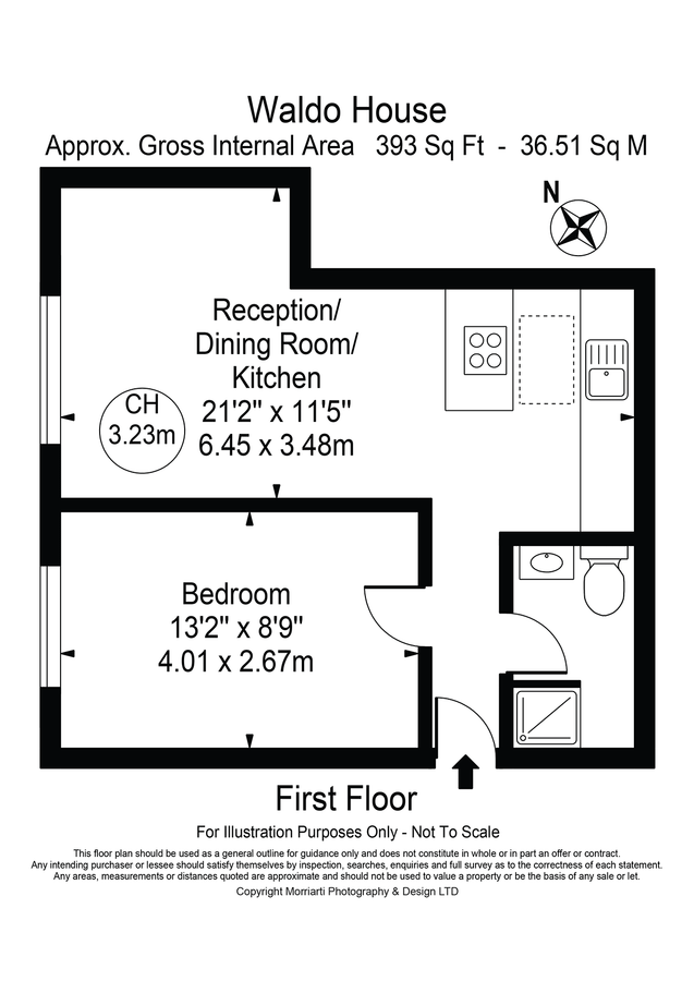 Квартира в Лондоне, Великобритания, 37 м² - фото 12