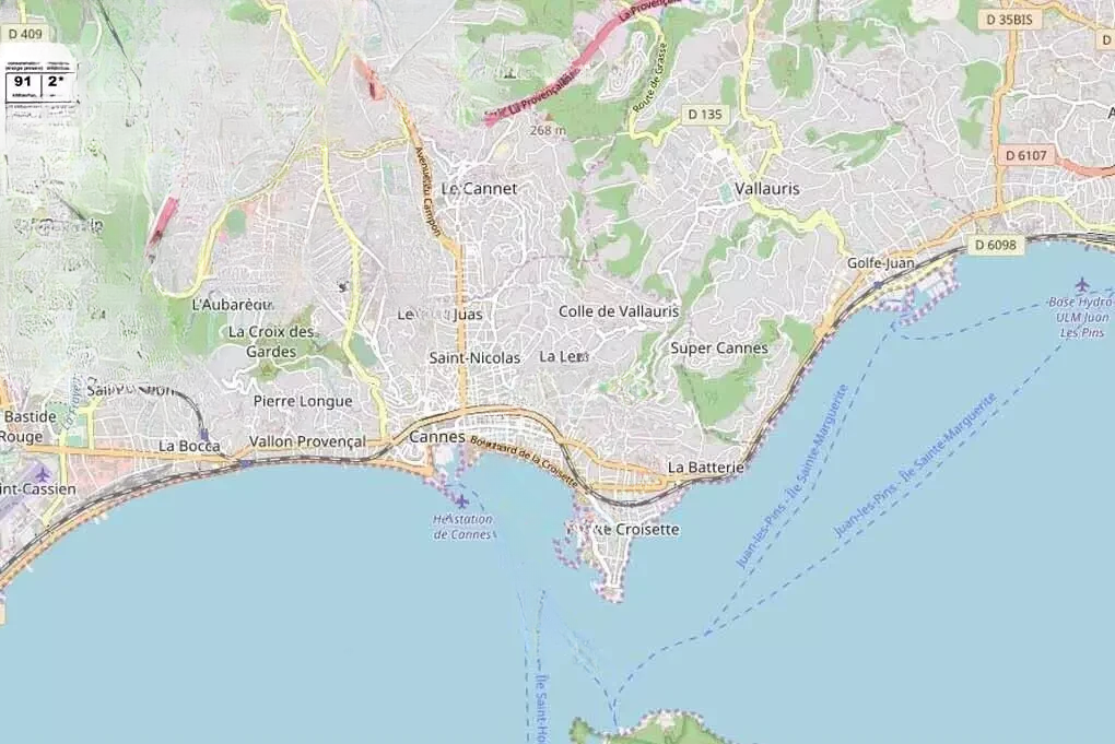 Квартира в Каннах, Франция, 61 м² - фото 12