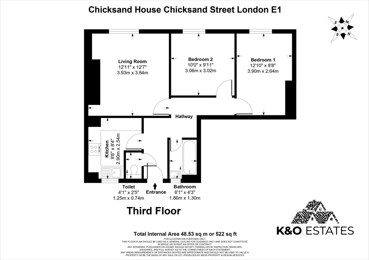 Квартира в Лондоне, Великобритания, 49 м² - фото 15