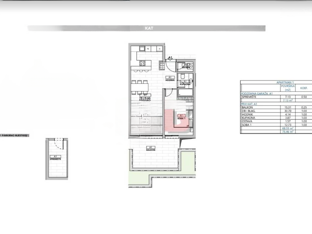 Квартира в Опатии, Хорватия, 70 м² - фото 15