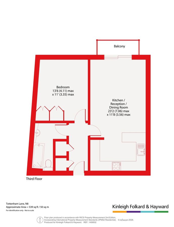 Квартира в Лондоне, Великобритания, 50 м² - фото 15