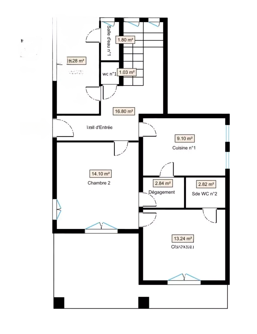 Квартира в Каннах, Франция, 158 м² - фото 16