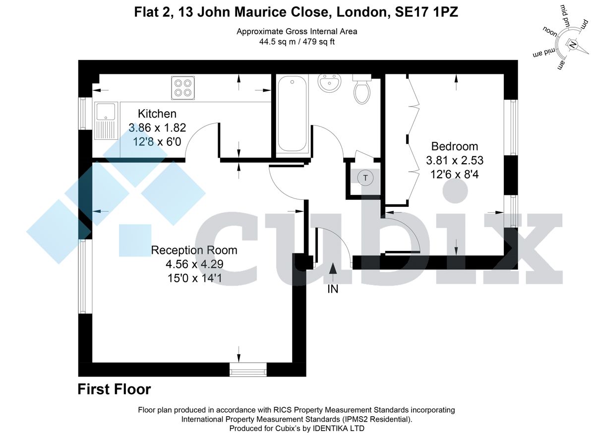 Квартира в Лондоне, Великобритания, 45 м² - фото 19