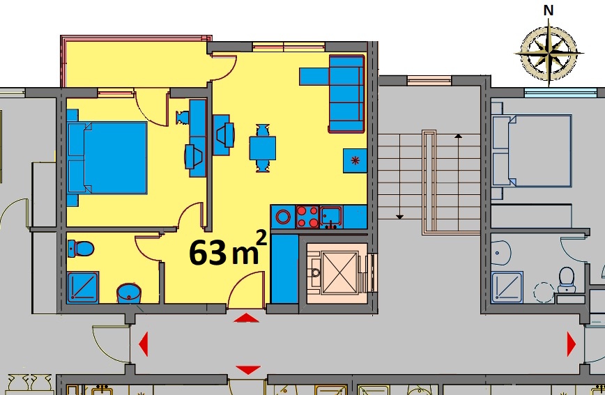 Квартира в Святом Власе, Болгария, 63 м² - фото 10