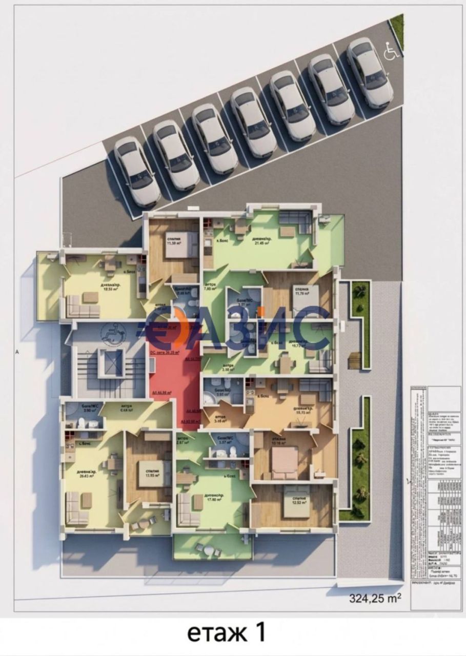 Апартаменты в Равде, Болгария, 65.1 м² - фото 2