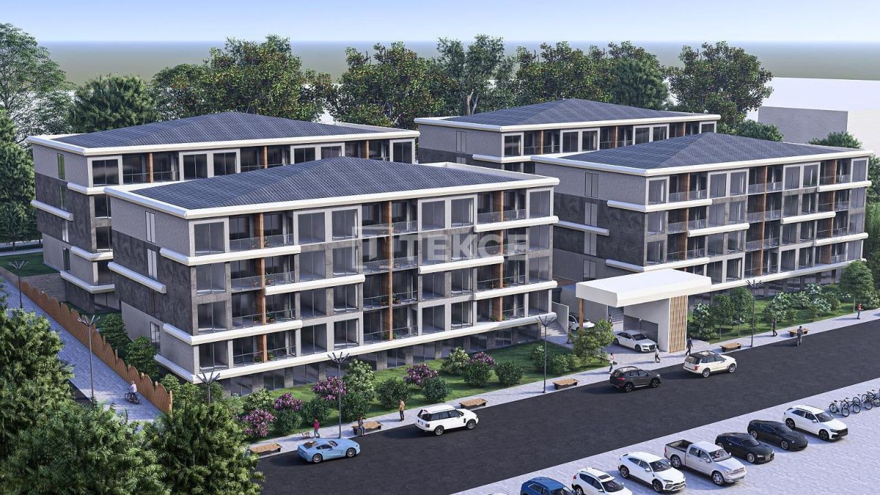 Апартаменты Чифтликкёй, Турция, 58 м² - фото 3