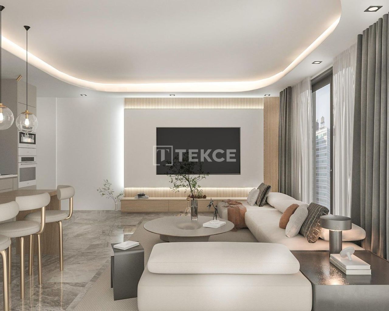 Апартаменты в Анталии, Турция, 65 м² - фото 7