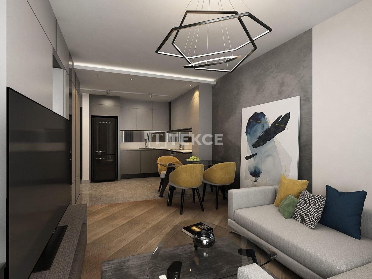 Апартаменты Чифтликкёй, Турция, 53 м² - фото 10