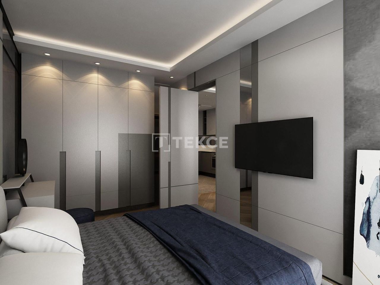 Апартаменты Чифтликкёй, Турция, 58 м² - фото 12