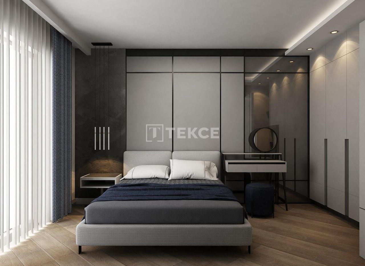 Апартаменты Чифтликкёй, Турция, 53 м² - фото 13