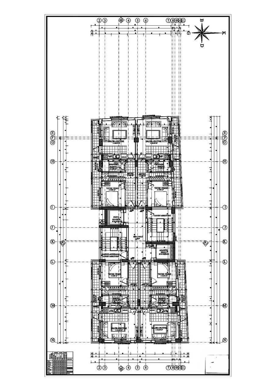 Апартаменты в Анталии, Турция, 65 м² - фото 14