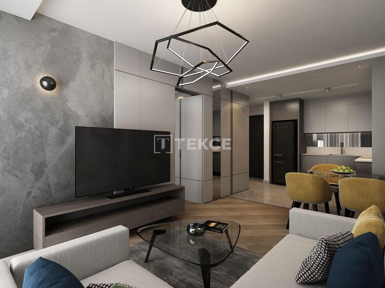 Апартаменты Чифтликкёй, Турция, 46 м² - фото 15