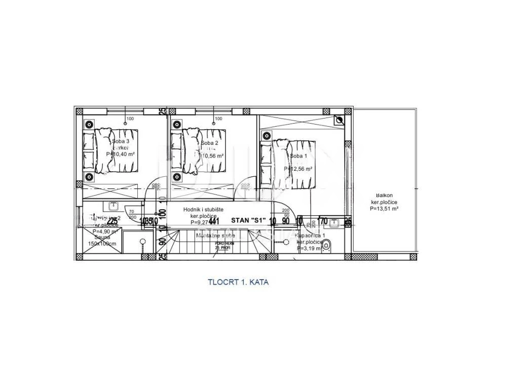 Квартира в Опатии, Хорватия, 131 м² - фото 6