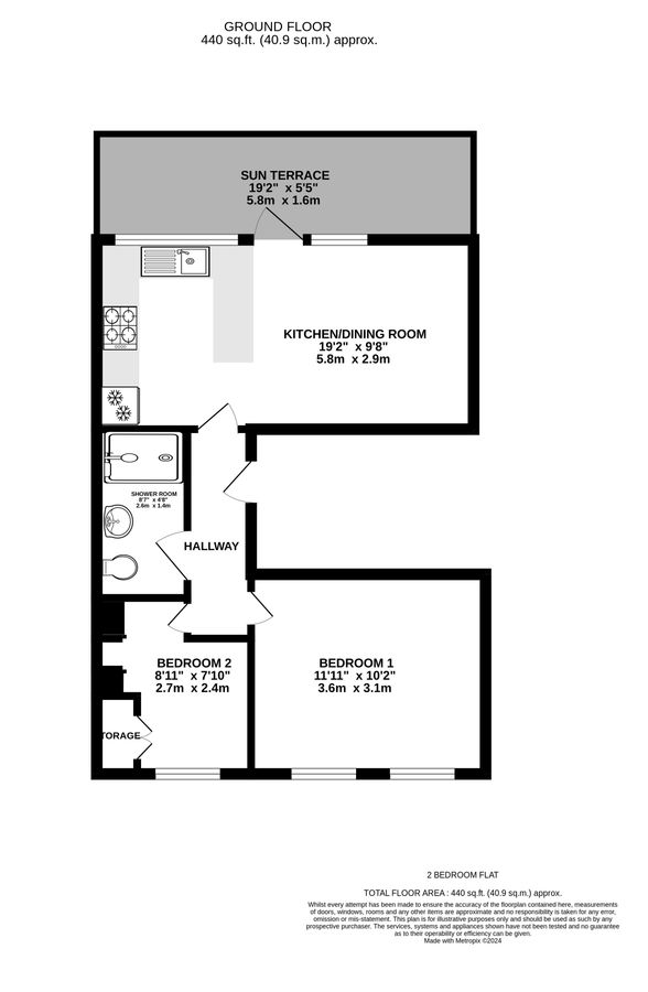 Квартира в Лондоне, Великобритания, 41 м² - фото 10