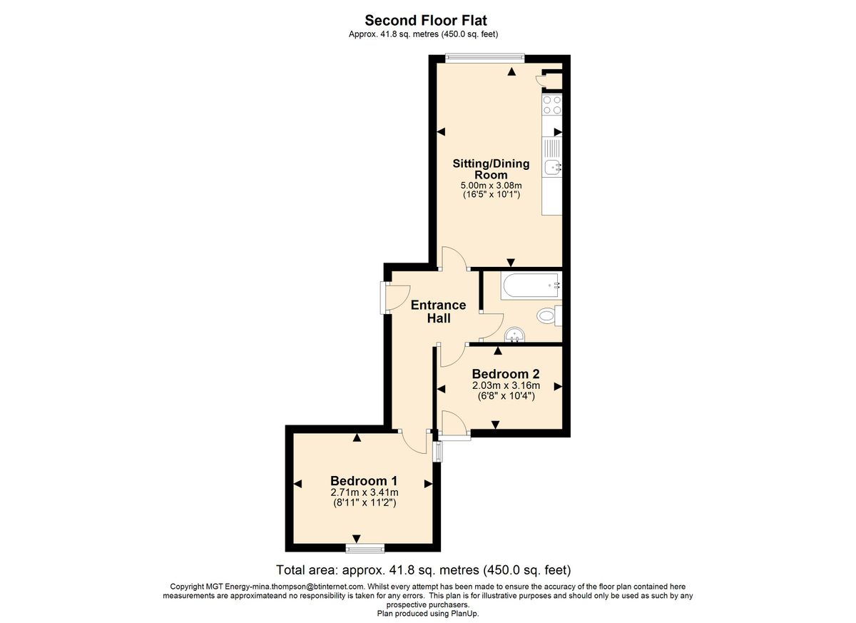 Квартира в Лондоне, Великобритания, 42 м² - фото 11