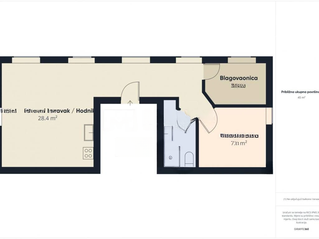 Квартира в Опатии, Хорватия, 47 м² - фото 12