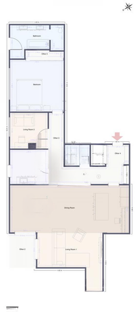 Квартира в Любляне, Словения, 135 м² - фото 17