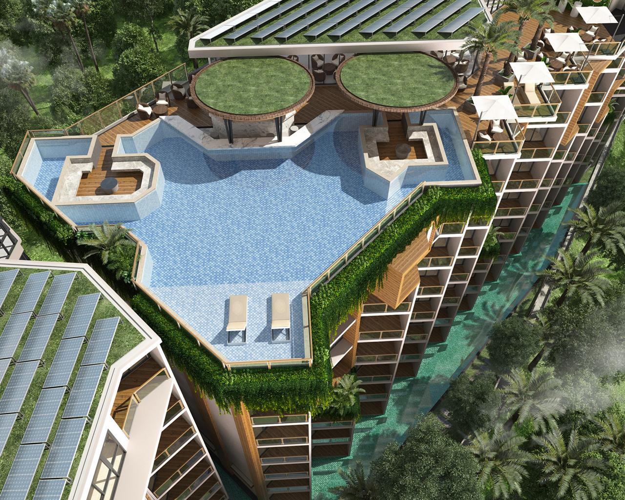 Апартаменты на острове Пхукет, Таиланд, 28 м² - фото 9