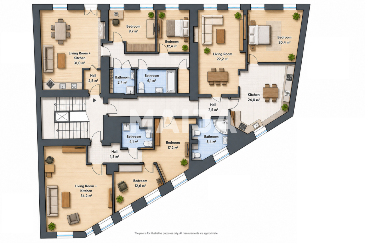 Дом в Таллине, Эстония, 1 350.6 м² - фото 13