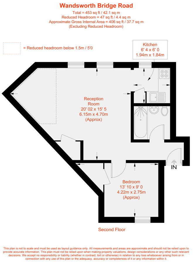 Квартира в Лондоне, Великобритания, 38 м² - фото 8