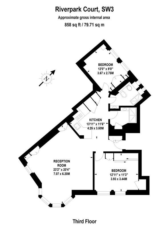 Квартира в Лондоне, Великобритания, 80 м² - фото 9
