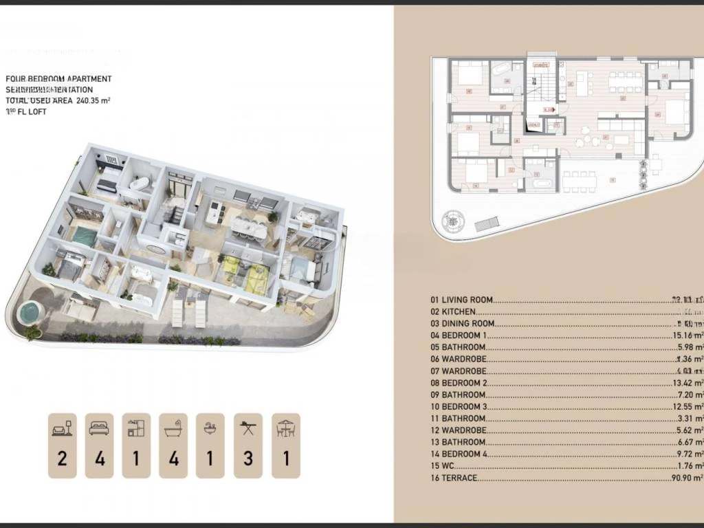 Квартира в Опатии, Хорватия, 240 м² - фото 10