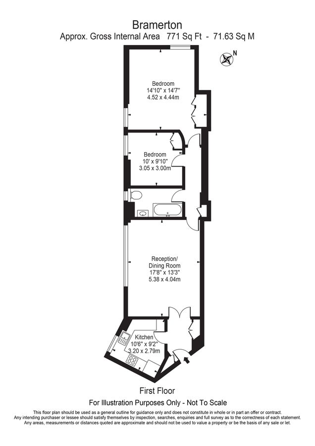Квартира в Лондоне, Великобритания, 72 м² - фото 11