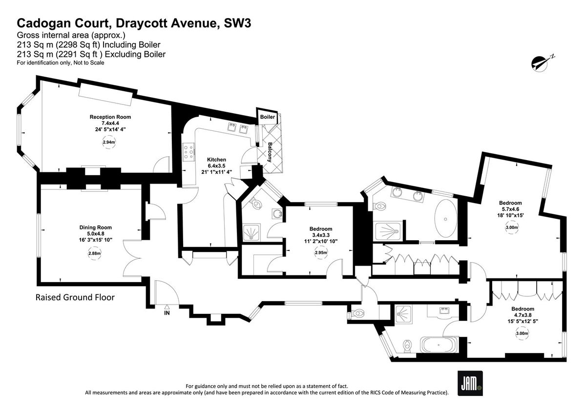 Квартира в Лондоне, Великобритания, 213 м² - фото 12