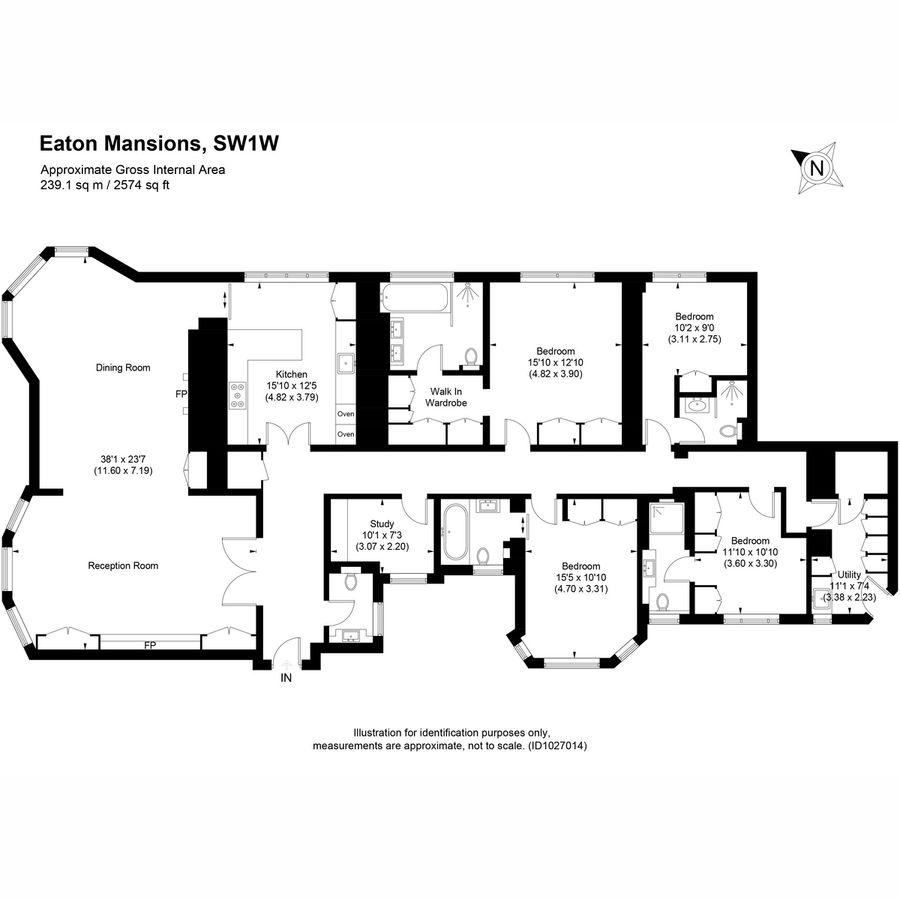 Квартира в Лондоне, Великобритания, 239 м² - фото 15