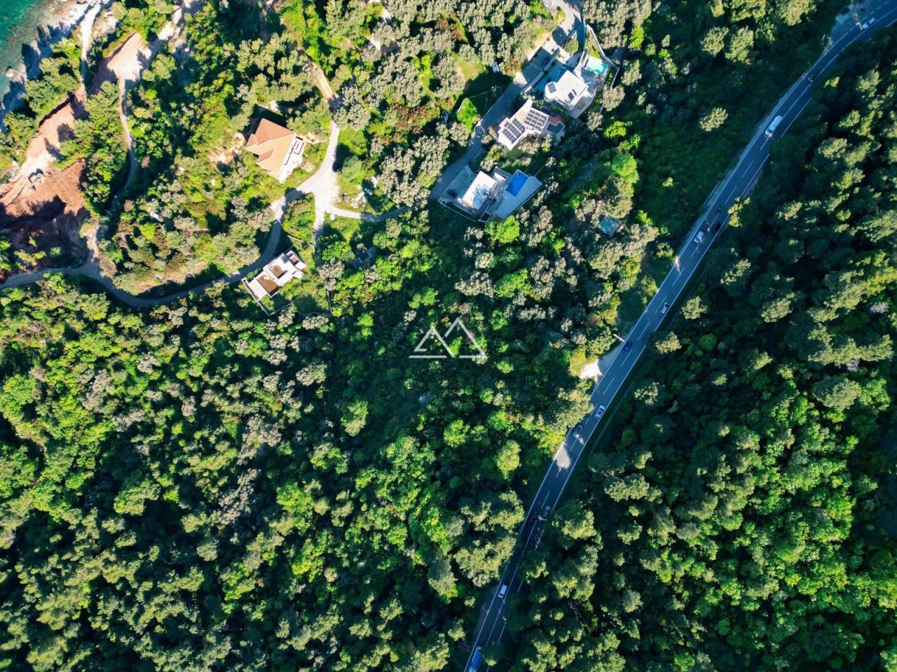 Земля в Святом Стефане, Черногория, 2 389 м² - фото 7