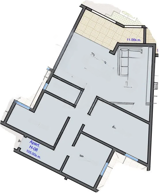 Квартира в Сан-Лоренце, Мальта, 116 м² - фото 2