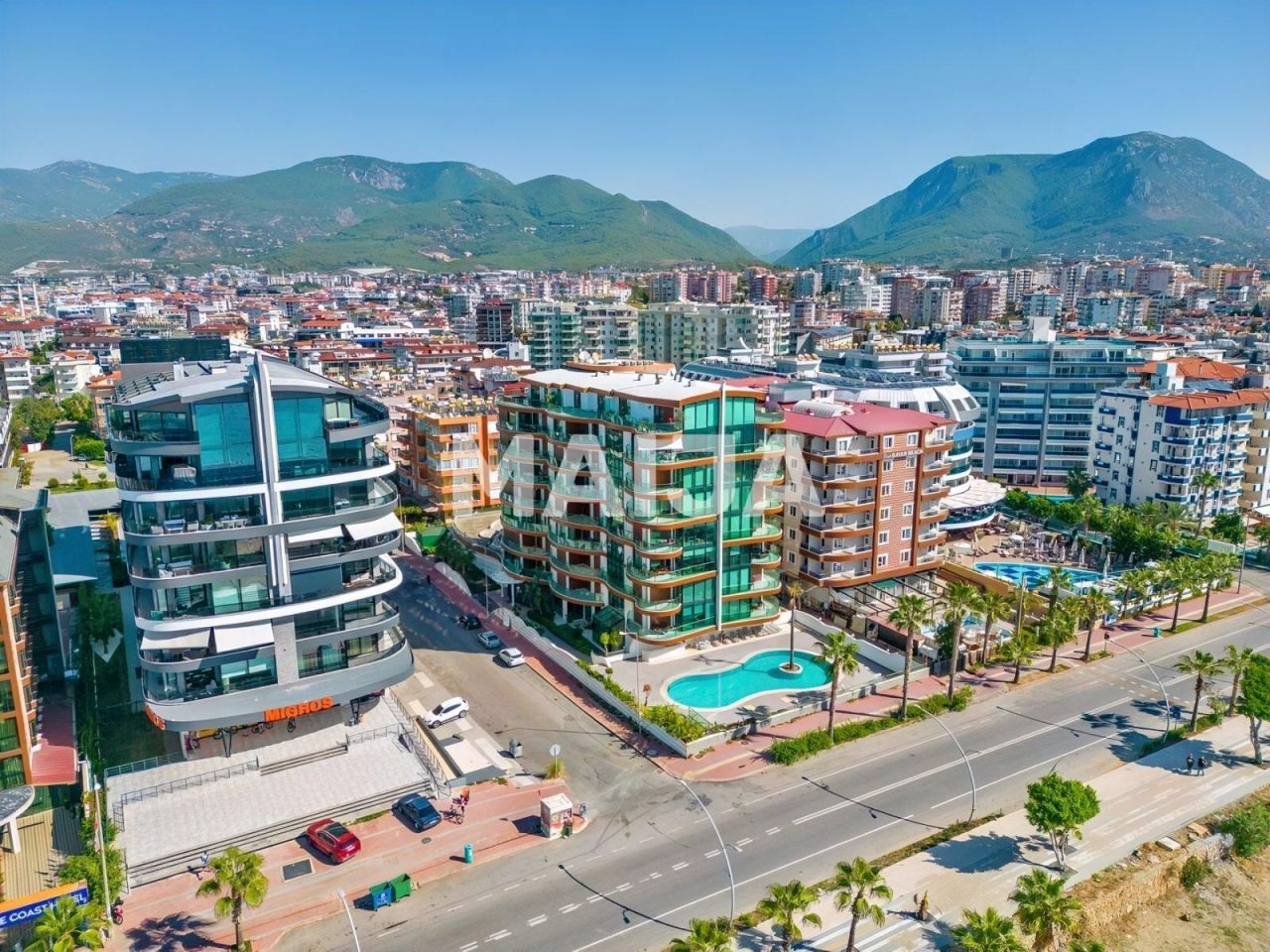 Апартаменты в Алании, Турция, 55 м² - фото 2