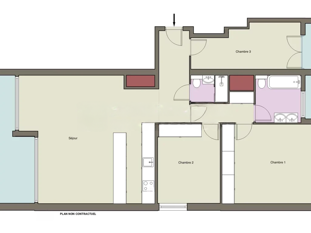 Квартира в Сен-Романе, Монако, 126 м² - фото 8