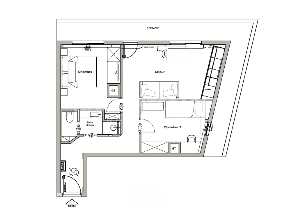 Квартира в Монако, Монако, 76 м² - фото 8