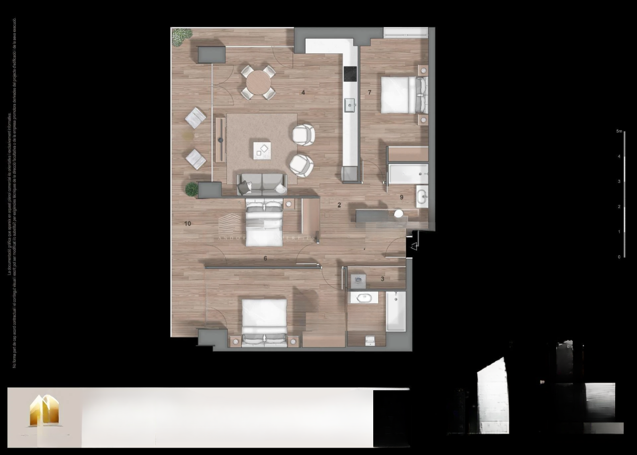 Квартира в Андорра-ла-Велье, Андорра, 131 м² - фото 11