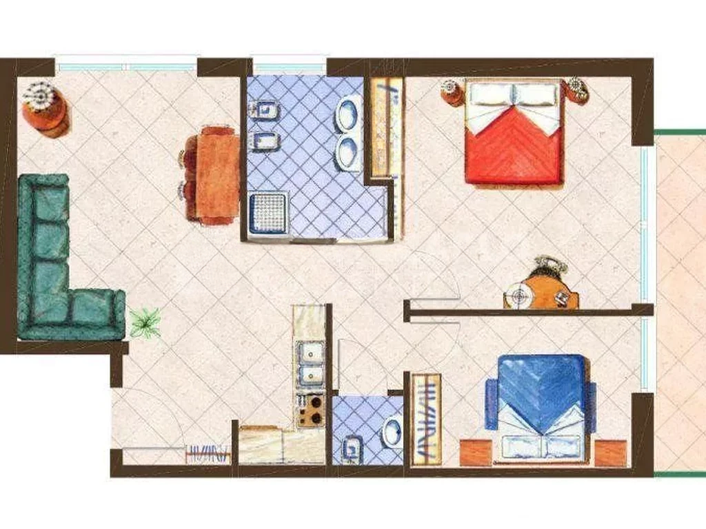 Квартира в Сен-Романе, Монако, 72 м² - фото 12