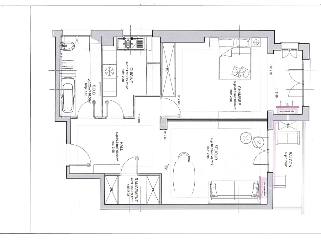 Квартира в Ла-Кондамине, Монако, 71 м² - фото 12
