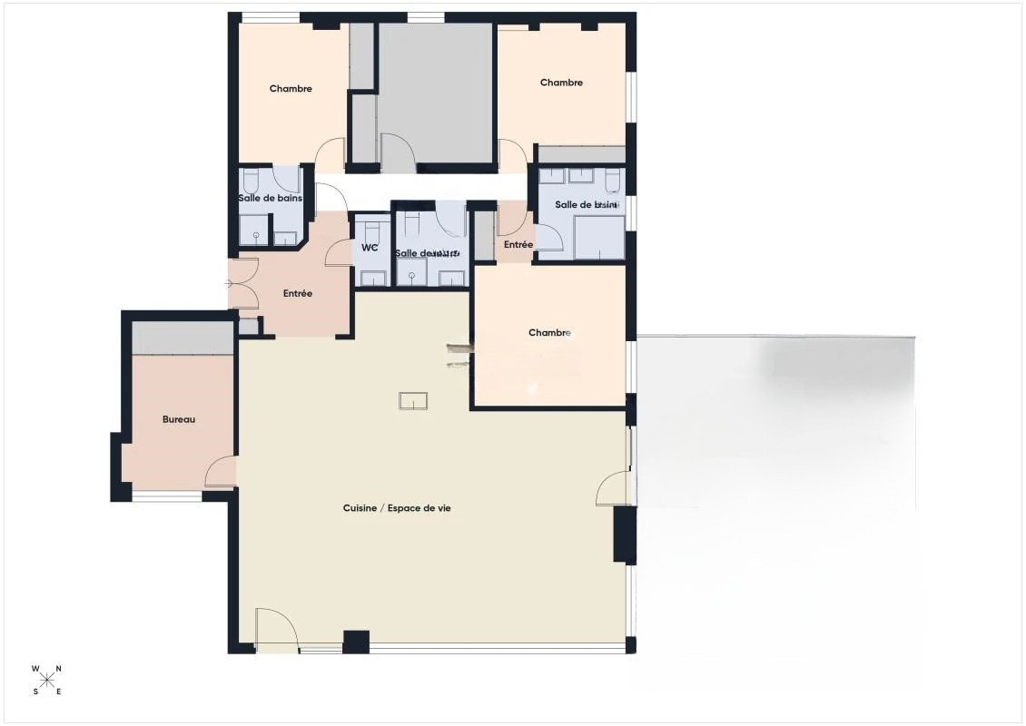 Квартира в Каннах, Франция, 170 м² - фото 15