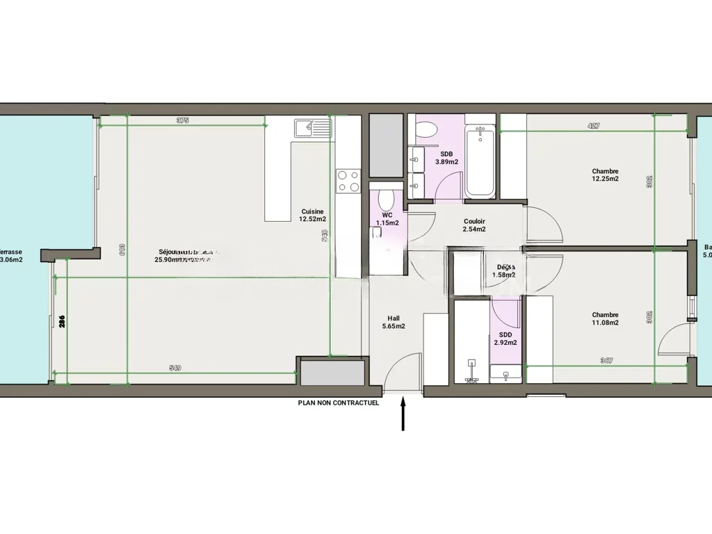Квартира в Сен-Романе, Монако, 118 м² - фото 15