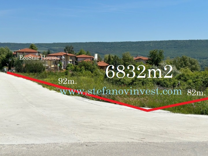 Земля в Рогачево, Болгария, 6 832 м² - фото 1