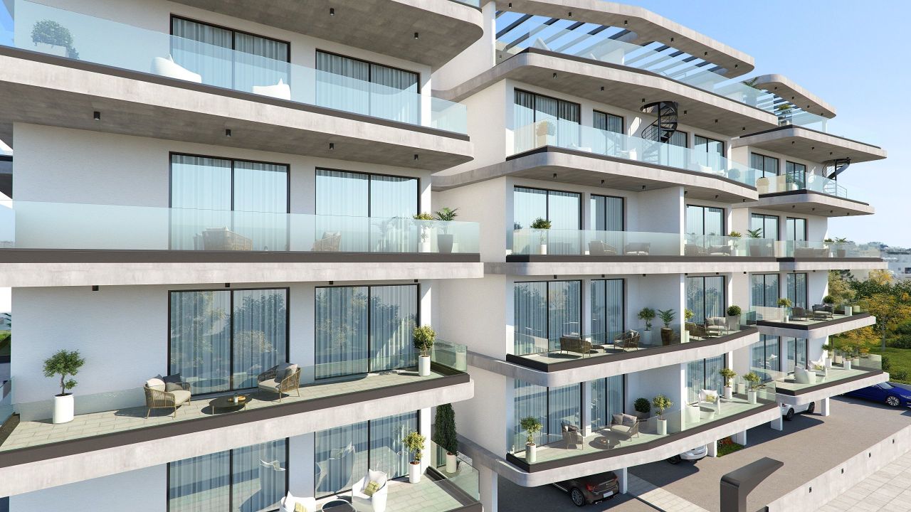 Апартаменты в Ларнаке, Кипр, 50 м² - фото 1