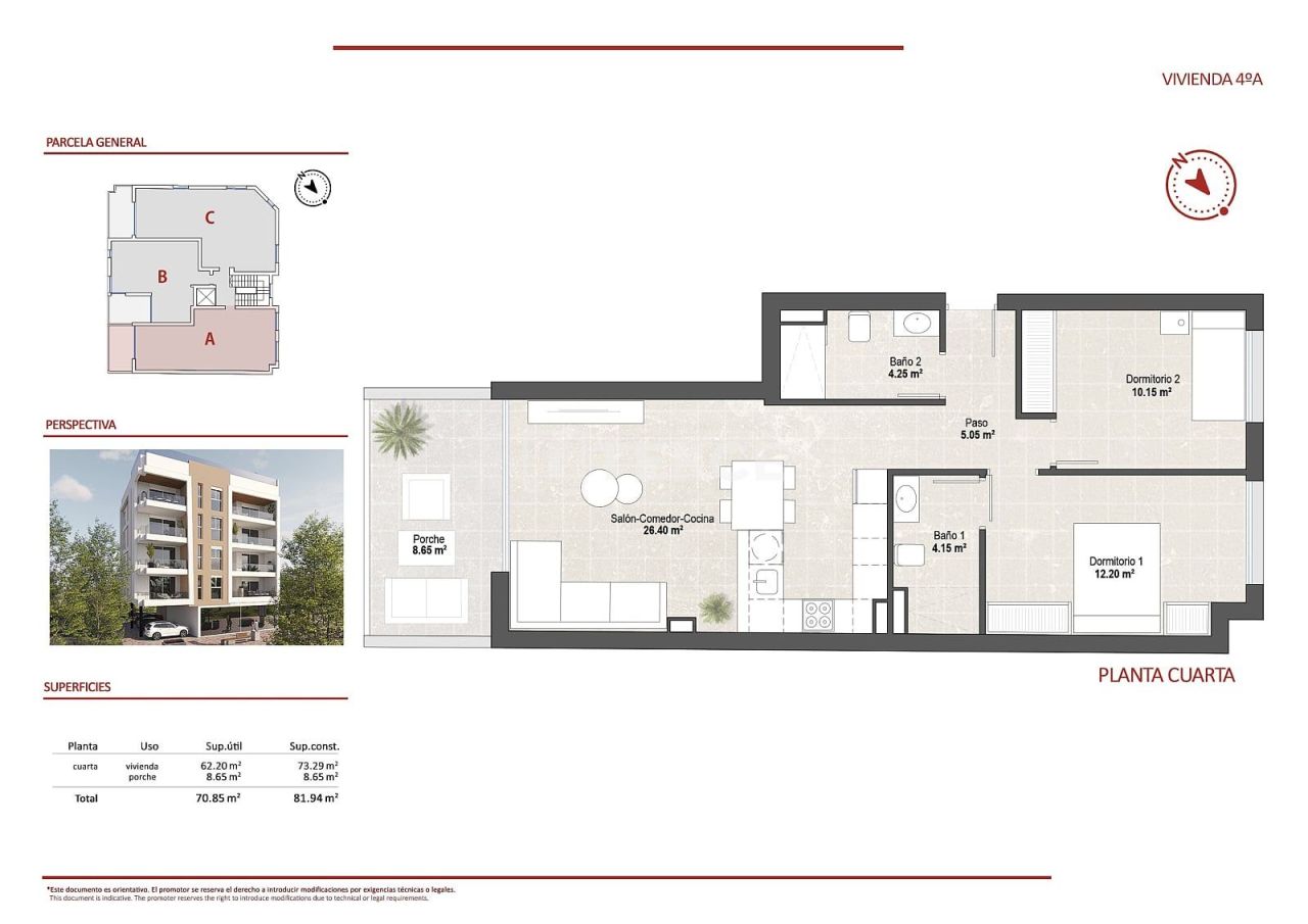 Апартаменты в Сан-Педро-дель-Пинатаре, Испания, 73 м² - фото 17