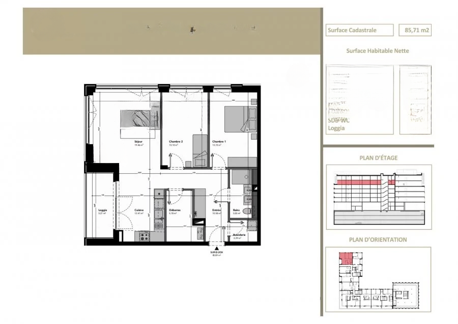 Квартира в Люксембурге, Люксембург, 86 м² - фото 4