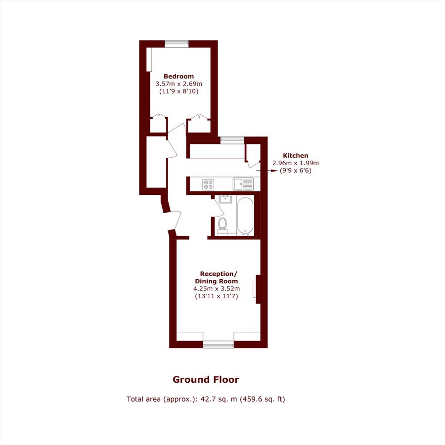 Квартира в Лондоне, Великобритания, 43 м² - фото 7