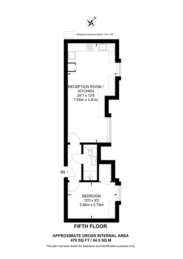 Квартира в Лондоне, Великобритания, 45 м² - фото 7
