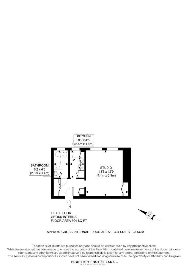 Квартира в Лондоне, Великобритания, 28 м² - фото 8