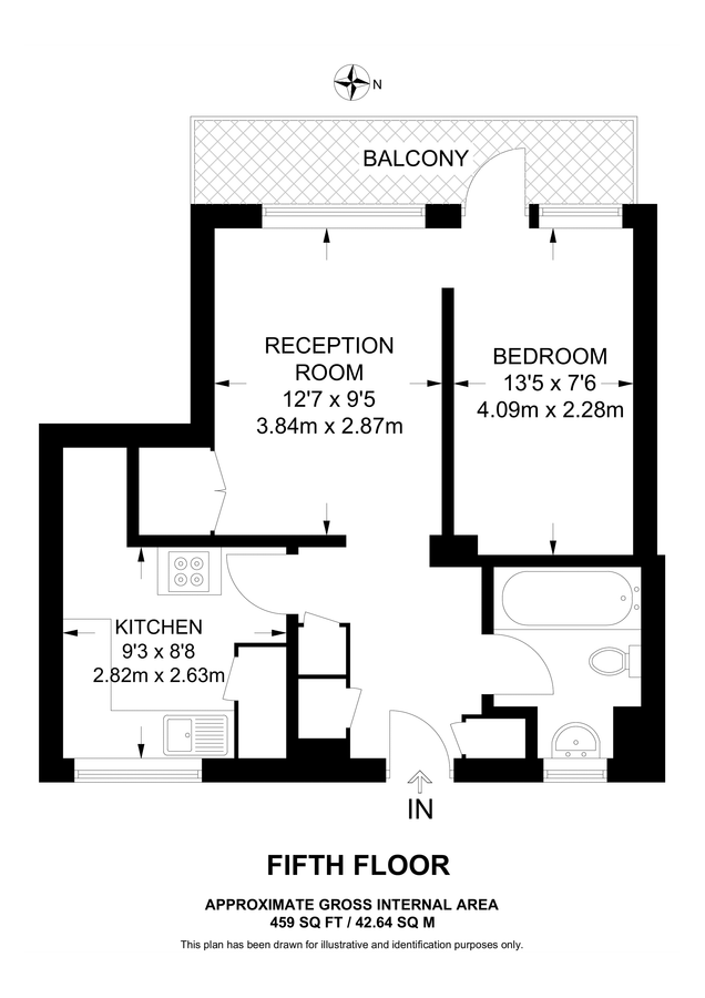 Квартира в Лондоне, Великобритания, 43 м² - фото 8